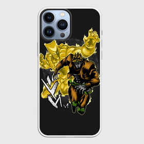 Чехол для iPhone 13 Pro Max с принтом Dio  Za Warudo в Курске,  |  | aureo | battle tendency | blood | crusaders | dio | giorno | giovanna | golden | jjba | jojo memes | jojos | jotaro | manga | phantom | stardust | vento aureo | wind | джо джо | манга