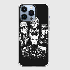 Чехол для iPhone 13 Pro с принтом JJBA Part 4 в Курске,  |  | aureo | battle tendency | blood | crusaders | dio | giorno | giovanna | golden | jjba | jojo memes | jojos | jotaro | manga | phantom | stardust | vento aureo | wind | джо джо | манга