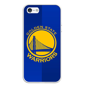 Чехол для iPhone 5/5S матовый с принтом GOLDEN STATE WARRIORS в Курске, Силикон | Область печати: задняя сторона чехла, без боковых панелей | golden state | golden state warriors | gsw | nba | usa | америка | голден стэйт уорриорз | гсв | нба | сша