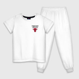Детская пижама хлопок с принтом CHICAGO BULLS (НА СПИНЕ) в Курске, 100% хлопок |  брюки и футболка прямого кроя, без карманов, на брюках мягкая резинка на поясе и по низу штанин
 | 