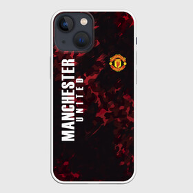 Чехол для iPhone 13 mini с принтом Manchester United в Курске,  |  | champions | football | manchester | manchester united | soccer | uefa | united | world cup | лига чемпионов | манчестер | манчестер юнайтед | форма | формы | футбол | юнайтед