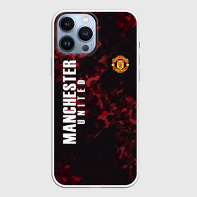 Чехол для iPhone 13 Pro Max с принтом Manchester United в Курске,  |  | Тематика изображения на принте: champions | football | manchester | manchester united | soccer | uefa | united | world cup | лига чемпионов | манчестер | манчестер юнайтед | форма | формы | футбол | юнайтед