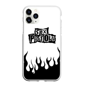 Чехол для iPhone 11 Pro матовый с принтом Sex Pistols в Курске, Силикон |  | music | rock | музыка | пистолс | рок