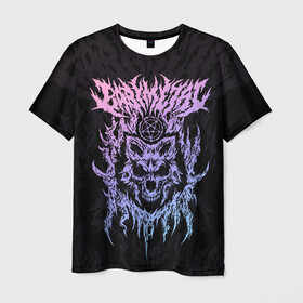 Мужская футболка 3D с принтом BABYMETAL. в Курске, 100% полиэфир | прямой крой, круглый вырез горловины, длина до линии бедер | babymetal | j pop | бэбиметал | две девушки | дэт метал | каваий метал | моа кикути | судзука накамото | хеви метал | юи мидзуно | японская группа