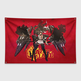 Флаг-баннер с принтом Azur Lane в Курске, 100% полиэстер | размер 67 х 109 см, плотность ткани — 95 г/м2; по краям флага есть четыре люверса для крепления | anime | azur lane | girl | аниме | девушка | лазурный путь