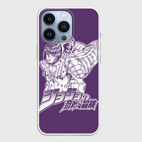 Чехол для iPhone 13 Pro с принтом JoJo Bizarre Adventure в Курске,  |  | aureo | battle tendency | blood | crusaders | dio | giorno | giovanna | golden | jjba | jojo memes | jojos | jotaro | manga | phantom | stardust | vento aureo | wind | джо джо | манга