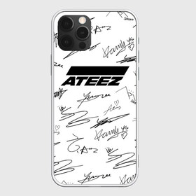 Чехол для iPhone 12 Pro Max с принтом ATEEZ АВТОГРАФЫ в Курске, Силикон |  | ateez | kpop | ёсан | минки | сан | сонхва | уён | хонджун | чонхо | эйтиз | юнхо