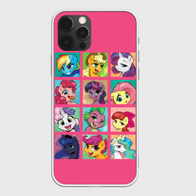 Чехол для iPhone 12 Pro Max с принтом My little pony в Курске, Силикон |  | applejack | little | magic | mlp | my | pinkie pie | pony | rainbow dash | rarity | sto luchshih detskih printov | twilight | дракон | дружба | единорог | искорка | пони | селестия | спайк | сумеречная | это чудо