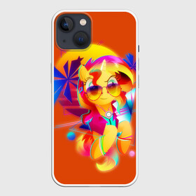 Чехол для iPhone 13 с принтом My little pony в Курске,  |  | applejack | little | magic | mlp | my | pinkie pie | pony | rainbow dash | rarity | sto luchshih detskih printov | twilight | дракон | дружба | единорог | искорка | пони | селестия | спайк | сумеречная | это чудо