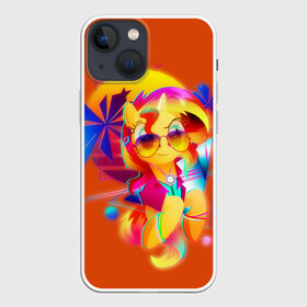 Чехол для iPhone 13 mini с принтом My little pony в Курске,  |  | applejack | little | magic | mlp | my | pinkie pie | pony | rainbow dash | rarity | sto luchshih detskih printov | twilight | дракон | дружба | единорог | искорка | пони | селестия | спайк | сумеречная | это чудо