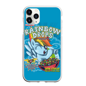 Чехол для iPhone 11 Pro матовый с принтом Rainbow brops в Курске, Силикон |  | applejack | little | magic | mlp | my | pinkie pie | pony | rainbow dash | rarity | twilight | дракон | дружба | единорог | искорка | пони | селестия | спайк | сумеречная | это чудо
