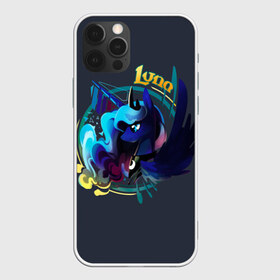 Чехол для iPhone 12 Pro Max с принтом My little pony Luna в Курске, Силикон |  | applejack | little | magic | mlp | my | pinkie pie | pony | rainbow dash | rarity | twilight | дракон | дружба | единорог | искорка | пони | селестия | спайк | сумеречная | это чудо