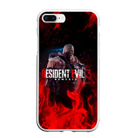 Чехол для iPhone 7Plus/8 Plus матовый с принтом RESIDENT EVIL 3 в Курске, Силикон | Область печати: задняя сторона чехла, без боковых панелей | ada wong | biohazard | leon | nemesis | project resistance | raccoon city | re | re3 | resident evil | resident evil 3 | rpd | stars | umbrella | ада вонг | амбрелла | немезис | ужасы