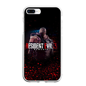 Чехол для iPhone 7Plus/8 Plus матовый с принтом RESIDENT EVIL 3 в Курске, Силикон | Область печати: задняя сторона чехла, без боковых панелей | ada wong | biohazard | leon | nemesis | project resistance | raccoon city | re | re3 | resident evil | resident evil 3 | rpd | stars | umbrella | ада вонг | амбрелла | немезис | ужасы