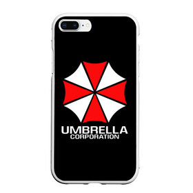 Чехол для iPhone 7Plus/8 Plus матовый с принтом UMBRELLA CORP в Курске, Силикон | Область печати: задняя сторона чехла, без боковых панелей | ada wong | biohazard | leon | nemesis | project resistance | raccoon city | re | re3 | resident evil | resident evil 3 | rpd | stars | umbrella | ада вонг | амбрелла | немезис | ужасы