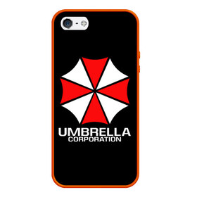 Чехол для iPhone 5/5S матовый с принтом UMBRELLA CORP в Курске, Силикон | Область печати: задняя сторона чехла, без боковых панелей | ada wong | biohazard | leon | nemesis | project resistance | raccoon city | re | re3 | resident evil | resident evil 3 | rpd | stars | umbrella | ада вонг | амбрелла | немезис | ужасы