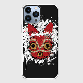 Чехол для iPhone 13 Pro Max с принтом Princess Mononoke в Курске,  |  | eboshi | ghibli | hayao | hime | lady | miyazaki | mononoke | princess | studio | аситака | волчица | гибли | дух леса | мононоке | моро | сан
