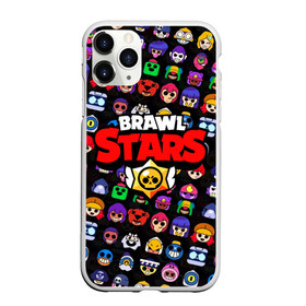 Чехол для iPhone 11 Pro матовый с принтом BRAWL STARS в Курске, Силикон |  | 8 bit | brawl stars | crow | crow phoenix. | leon | leon shark | бравл старс | браво старс | ворон | игра бравл | леон | леон шарк | оборотень