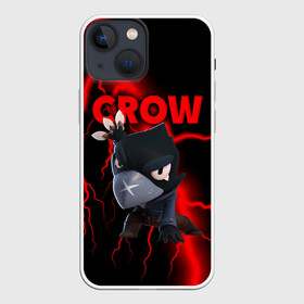 Чехол для iPhone 13 mini с принтом Brawl Stars CROW в Курске,  |  | 8 bit | 8 бит | brawl | brawl stars | crow | leon | stars | бравл | бравл старс | браво старс | игра | компьютерная | кров | леон | онлайн | старс