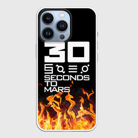 Чехол для iPhone 13 Pro с принтом 30 Seconds To Mars в Курске,  |  | Тематика изображения на принте: 30 seconds to mars | ac dc | jared leto | music | rock | thirty seconds to mars | джаред лето | музыка | рок