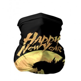 Бандана-труба 3D с принтом Happy New Year в Курске, 100% полиэстер, ткань с особыми свойствами — Activecool | плотность 150‒180 г/м2; хорошо тянется, но сохраняет форму | Тематика изображения на принте: christmas | happy new year | merry christmas | santa | дед мороз | елка | з | новогодний | олени | олень | рождество | с новым годом | с рождеством | санта | санта клаус | счастливого нового года