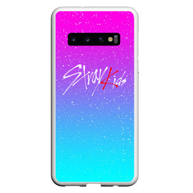 Чехол для Samsung Galaxy S10 с принтом STRAY KIDS в Курске, Силикон | Область печати: задняя сторона чехла, без боковых панелей | Тематика изображения на принте: skz | stray kids | бан чан | ли ноу | скз | стрей кидс | сынмин | уджин | феликс | хан | хёджин | чанбин