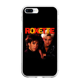 Чехол для iPhone 7Plus/8 Plus матовый с принтом Roxette в Курске, Силикон | Область печати: задняя сторона чехла, без боковых панелей | pop | rock | roxette | мари фредрикссон | пер гессле | поп | поп рок. евро поп | рок | роксет | роксэт