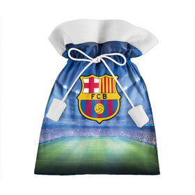 Подарочный 3D мешок с принтом FC Barcelona в Курске, 100% полиэстер | Размер: 29*39 см | Тематика изображения на принте: barcelona | spain | барселона | испания