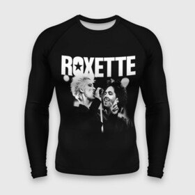 Мужской рашгард 3D с принтом Roxette в Курске,  |  | pop | rock | roxette | мари фредрикссон | пер гессле | поп | поп рок. евро поп | рок | роксет | роксэт