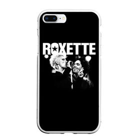 Чехол для iPhone 7Plus/8 Plus матовый с принтом Roxette в Курске, Силикон | Область печати: задняя сторона чехла, без боковых панелей | pop | rock | roxette | мари фредрикссон | пер гессле | поп | поп рок. евро поп | рок | роксет | роксэт