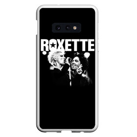 Чехол для Samsung S10E с принтом Roxette в Курске, Силикон | Область печати: задняя сторона чехла, без боковых панелей | pop | rock | roxette | мари фредрикссон | пер гессле | поп | поп рок. евро поп | рок | роксет | роксэт