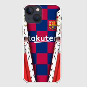 Чехол для iPhone 13 mini с принтом King Barcelona в Курске,  |  | barcelona | champions league | king | spain | барселона | королевство | король | лига чемпионов | месси