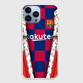 Чехол для iPhone 13 Pro Max с принтом King Barcelona в Курске,  |  | barcelona | champions league | king | spain | барселона | королевство | король | лига чемпионов | месси