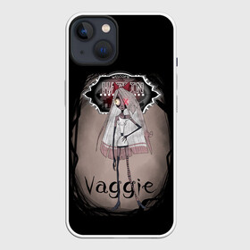 Чехол для iPhone 13 с принтом Hazbin Hotel. Vaggie в Курске,  |  | alastor | angel | charlie | dust | hazbin | hotel | husk | katie | pentious | sir | vaggie | аластор | вэгги | даст | кэти | отель | пентиус | сэр | хазбин | хаск | чарли | энджел