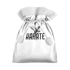 Подарочный 3D мешок с принтом KARATE в Курске, 100% полиэстер | Размер: 29*39 см | sport | единоборство | каратэ | кимоно | лого | спорт | удар | человек