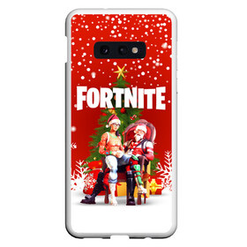 Чехол для Samsung S10E с принтом FORTNITE НОВОГОДНИЙ в Курске, Силикон | Область печати: задняя сторона чехла, без боковых панелей | Тематика изображения на принте: 2020 | christmas | fortnite | fortnite 2 | fortnite x | marshmello | new year | ninja | santa | маршмелло | ниндзя | новогодний | новый год | санта | фортнайт | фортнайт 2 | фортнайт глава 2