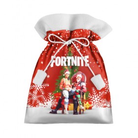 Подарочный 3D мешок с принтом FORTNITE НОВОГОДНИЙ в Курске, 100% полиэстер | Размер: 29*39 см | Тематика изображения на принте: 2020 | christmas | fortnite | fortnite 2 | fortnite x | marshmello | new year | ninja | santa | маршмелло | ниндзя | новогодний | новый год | санта | фортнайт | фортнайт 2 | фортнайт глава 2