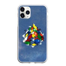 Чехол для iPhone 11 Pro матовый с принтом Кубик Рубика в Курске, Силикон |  | mathematica | кубик | магия. формулы | математика | наука | рубика | соберись | технарь