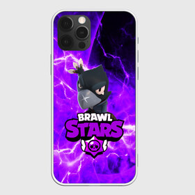 Чехол для iPhone 12 Pro Max с принтом BRAWL STARS CROW в Курске, Силикон |  | Тематика изображения на принте: 2020 | android | brawl stars | crow | games | leon | mobile game | stars | бравл старс | ворон | игры | леон | мобильные игры