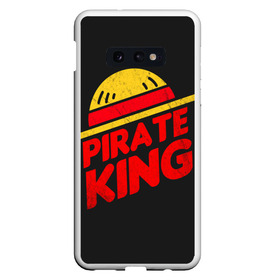 Чехол для Samsung S10E с принтом One Piece Pirate King в Курске, Силикон | Область печати: задняя сторона чехла, без боковых панелей | anime | kaido | luffy | manga | one piece | theory | zoro | большой куш | ван | луффи | манга | манки д | мульт | пираты | пис | рыжий | сёнэн | сериал | шанкс