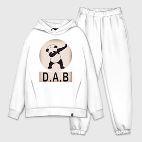 Мужской костюм хлопок OVERSIZE с принтом DAB Panda в Курске,  |  | Тематика изображения на принте: best | dab | dabbig | dance | freedom | hip hop | music | panda | rap | даб | даббинг | животные | крутой | лучший | медведь | музыка | панда | рэп | рэпер | свобода | танец | хип хоп