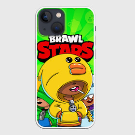 Чехол для iPhone 13 mini с принтом BRAWL STARS LEON в Курске,  |  | brawl stars | brawl stars leon | brawler | leon | sally | shark | акула | бравл старз | бравлер | леон | салли