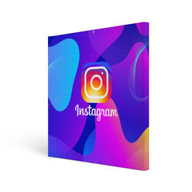 Холст квадратный с принтом Instagram Exclusive в Курске, 100% ПВХ |  | Тематика изображения на принте: insta | instagram | instagramm | social | видео | инста | инстаграм | инстаграмм | приложение | социальная сеть | фото