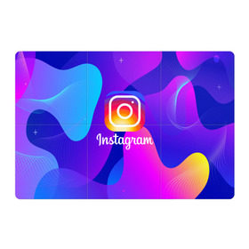 Магнитный плакат 3Х2 с принтом Instagram Exclusive в Курске, Полимерный материал с магнитным слоем | 6 деталей размером 9*9 см | insta | instagram | instagramm | social | видео | инста | инстаграм | инстаграмм | приложение | социальная сеть | фото