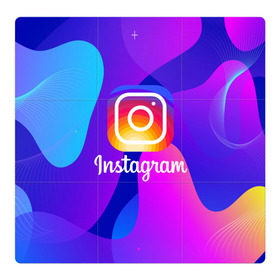 Магнитный плакат 3Х3 с принтом Instagram Exclusive в Курске, Полимерный материал с магнитным слоем | 9 деталей размером 9*9 см | insta | instagram | instagramm | social | видео | инста | инстаграм | инстаграмм | приложение | социальная сеть | фото