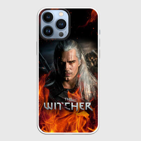 Чехол для iPhone 13 Pro Max с принтом THE WITCHER в Курске,  |  | Тематика изображения на принте: geralt | netflix | the witcher | witcher | ведьмак | геральт | йенифер | нетфликс | сериал ведьмак | трисс | цири