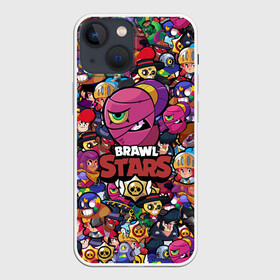 Чехол для iPhone 13 mini с принтом BRAWL STARS TARA в Курске,  |  | bibi | brawl stars | brock | bull | crow | dinomike | el primo | leon | mobile game | nita | poko | ricochet | stars | tara | бравл старс | ворон | леон | мобильные игры