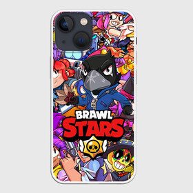 Чехол для iPhone 13 mini с принтом BRAWL STARS CROW | ВОРОН в Курске,  |  | brawl stars | brawl stars все персонажи | crow | leon | leon shark | sally leon | shark | stars | акула | берли | ворон | леон | леон акула | спайк | эль примо