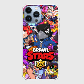 Чехол для iPhone 13 Pro Max с принтом BRAWL STARS CROW | ВОРОН в Курске,  |  | Тематика изображения на принте: brawl stars | brawl stars все персонажи | crow | leon | leon shark | sally leon | shark | stars | акула | берли | ворон | леон | леон акула | спайк | эль примо