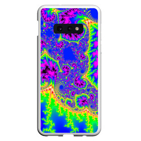 Чехол для Samsung S10E с принтом NEON&ACID в Курске, Силикон | Область печати: задняя сторона чехла, без боковых панелей | abstract | abstraction | texture | абстракция | геометрия | иллюзия | обман зрения | оптический узор | текстура